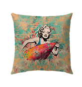 Tropical Tide Outdoor Pillow Embrace The Surfing Spirit - Beyond T-shirts
